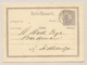 Nederlands Indië - 1884 - 5 Cent Willem III, Briefkaart G1 Lokaal Gebruikt KR SIDOARDJO - Indes Néerlandaises