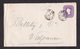 Chile: Stationery Cover, 1897 (minor Damage, See Scan) - Chile