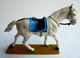 FIGURINE STARLUX 1972 CHEVAL NORDISTE BLANC Sans Cavalier (2) QUEUE RESTAUREE GUERRE CIVIL US - Starlux