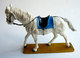 FIGURINE STARLUX 1972 CHEVAL NORDISTE BLANC Sans Cavalier (2) QUEUE RESTAUREE GUERRE CIVIL US - Starlux