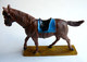 FIGURINE STARLUX 1972 CHEVAL NORDISTE MARRON Sans Cavalier (1) QUEUE RESTAUREE - Starlux