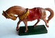 FIGURINE STARLUX CHEVAL MEDIEVAL MARRON (4) Série Ordinaire 1976 Moyen Age - Starlux