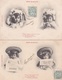 ¤¤  -  Lot De 5 Cartes Fantaisie " BERGERET "  -   Bébé Moqueur   -   ¤¤ - Bébés