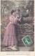 Delcampe - Cartes 1908 Sur La Chasse Aux Papillons (papillon) - Papillons
