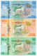 1992 //  COOK ISLAND // 50 & 20 & 10 & 2x3 Dollars // UNC - Cook