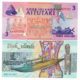 1992 //  COOK ISLAND // 50 & 20 & 10 & 2x3 Dollars // UNC - Cook