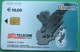 Kosovo ITALIAN ARMY In Kosovo KFOR NATO, CHIP CARD, 10 EURO *EAGLE*, Serial Number: 00089 43446 - Kosovo