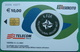 Kosovo ITALIAN ARMY In Kosovo KFOR NATO, CHIP CARD, 10 EURO *KOSOVO MAP*, Serial Number: 00094 40377 - Kosovo