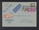 Dt. Reich Luftpostbrief 1934 Hamburg Nach Ceylon - Storia Postale