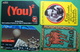 Italy Lot Of 4 MAGNETIC PHONE CARDS USED, Operator TELECOM, 2,58 & 5.16 EUO - To Identify