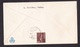 Japan: FDC First Day Cover To Germany, 1959, 2 Stamps, IATA Air Transport Association (traces Of Use) - Brieven En Documenten