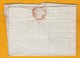 1795 - Convention  - Enveloppe Vers Etampes - Cursive CONVENTION NATIONALE - 1701-1800: Précurseurs XVIII