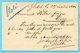 Postkarte Von Gletsch Nach Vevey 1900 - Absender: Hotel Du Glacier Du Rhon - Entiers Postaux