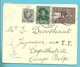 193+300+302 Op Brief Met Stempel GENT Naar BUMBA (Congo-Belge) , 1Fr = Voorkeurtarief Congo - Lettres & Documents
