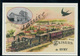 SIVRY ...  2 Cartes Souvenirs Gare ... Train  Creations Modernes Série Limitée - Sivry-Rance