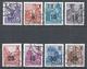 German Democratic Republic 1954. Scott #216-223 (U) Complet Set (2) * - Oblitérés