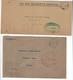 2 LETTRES AVIATION RAF ARMY POST OFFICE INTER ALLIED AERONAUTICAL COMMISSION OF CONTROL BERLIN COLOGNE Deutschland - Poststempel