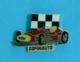 Delcampe - 1 PIN'S //   **  FERRARI 500 F2 / DRAPEAU A DAMIER / SOFINAUTO ** - Ferrari