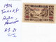Lebanon-Liban Gd Liban Postage Due,Arabic Red INVERTED,MNH- Cat.Value 80 Eiuros At 20%-scan Verso- SKRILL PAY ONLY - Lebanon