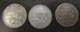 France - Lot De 15 Monnaies 50 Cts, 1 Franc Et 2 Francs Semeuse Argent - 1902 à 1918 - TB à SUP - Collections