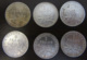 France - Lot De 15 Monnaies 50 Cts, 1 Franc Et 2 Francs Semeuse Argent - 1902 à 1918 - TB à SUP - Verzamelingen