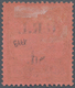 Deutsch-Neuguinea - Britische Besetzung: 1914: 8 D. Auf 80 Pf. Karmin/schwarz Auf Mattkarmin, Aufdru - Nuova Guinea Tedesca