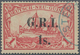 Deutsch-Neuguinea - Britische Besetzung: 1914: 1 S. Auf 1 M. Dunkelrot, Aufdruck 'G.R.I.' In Type I - German New Guinea