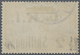 Deutsche Kolonien - Samoa - Britische Besetzung: 1914: "2 Shillings." Auf 2 Mark Blau, Aufdruck "G.R - Samoa