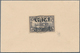 Deutsche Kolonien - Samoa - Britische Besetzung: 1914: "3 Shillings." Auf 3 Mark Violettschwarz, Auf - Samoa