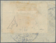 Deutsche Kolonien - Samoa - Britische Besetzung: 1914: "5 Shillings." Auf 5 Mark Grünschwarz/karmin, - Samoa