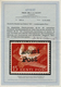 Dt. Besetzung II WK - Estland - Elwa: 1941, 15 (S) Braunrot "100 Jahre Briefmarken" Mit Aufdruck "Ee - Occupation 1938-45