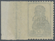 Dt. Besetzung II WK - Lettland: 1941, 10 K Dunkelpreußischblau, Rechts Ungezähnt Vom Rechten Bogenra - Occupation 1938-45