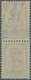 Dt. Besetzung II WK - Litauen: 1941, 50 K Lebhaftbraun Freimarke "Werktätige", Senkrechtes Paar, Obe - Occupation 1938-45
