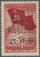Dt. Besetzung II WK - Litauen - Alsedschen (Alsedziai): 1941, 80 K Karmin "Nordpolflug" Mit Klarem H - Occupation 1938-45