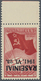 Dt. Besetzung II WK - Litauen - Rossingen (Raseiniai): 1941, 80 K Dkl'bräunlichrot "Nordpolflug", Ob - Occupation 1938-45