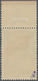 Dt. Besetzung II WK - Litauen - Telschen (Telsiai): 1941, 80 K Dunkelbräunlichrot "Nordpolflug", Obe - Ocupación 1938 – 45