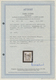 Dt. Besetzung II WK - Zara: 1943, 35 C Schwärzlichkobalt, Aufdruck Type IV, Gebraucht Mit Teilstempe - Occupation 1938-45