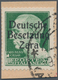 Dt. Besetzung II WK - Zara: 1943, 20 Lire Dunkelgrün Freimarke "Serie Imperiale", Aufdruck Type II, - Occupation 1938-45