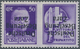 Dt. Besetzung II WK - Zara: 1943, 50 C Schwärzlichblauviolett Freimarke Mit Anhängendem Propagandafe - Bezetting 1938-45