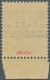 Dt. Besetzung II WK - Zara: 1943, 20 C Rot Freimarke, Unterrandstück Mit Aufdruck In Der Grundtype I - Occupation 1938-45