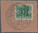 Dt. Besetzung II WK - Zara - Portomarken: 1943, 2 Lire Dunkelgrün, Wasserzeichen Y (linksliegend), A - Occupation 1938-45