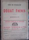 PUB 1893 - Deux F - Vins De Bordeaux Buisson, Douat, A. Vegua, E. Giraud, H. St-Genis, H. De Jaurias, E. De Lavauxmartin - Advertising