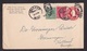 USA: Stationery Cover, 1926, 2 Extra Stamps, From Town Holland To Country Holland, Peoples State Bank (roughly Opened) - Brieven En Documenten