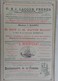 PUB 1902 - Graisse Mastic-Serbat J. Jacqmarcq St Saulve, E. L Mallet Marseille, Machine Coudre, Marée, Menuiserie Marine - Advertising