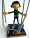 FIGURINE HACHETTE EN RESINE GASTON LES INVENTIONS TROMBONE GEANT N°04 2007 - Little Figures - Plastic