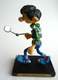 FIGURINE HACHETTE EN RESINE GASTON LES INVENTIONS LE RETROVISEUR A PIETON N°02 2007 - Figurines En Plastique