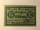 Allemagne Notgeld Darmtadt 10 Pfennig - Collections