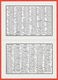 Calendrier Petit Format 1960 "A La Toile D'Avion" (LES ROIS MAGES) Tissgar Tissus Mouchoirs Boussac - Petit Format : 1941-60