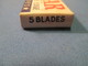 Lames De Rasoir Anciennes/STAR/Blades/Double Edge/Made In USA/( 4 Lames)/Made By 6NX Process/Vers1920-50      PARF107 - Razor Blades