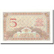 Billet, Madagascar, 5 Francs, Undated (1937), KM:35, SUP+ - Madagascar